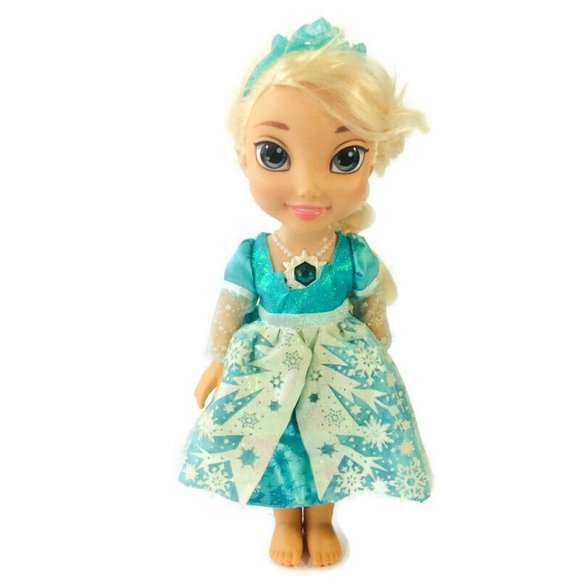 JAKKS Pacific Toys Disney Frozen Snow Glow Elsa Toddler Doll Toy